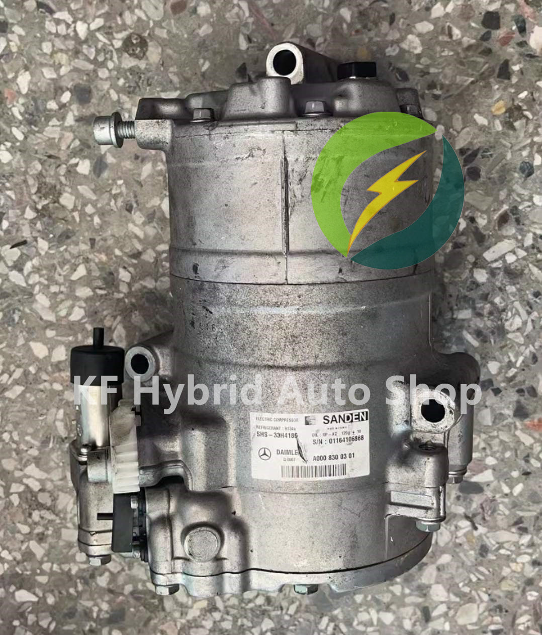 Mercedes-Benz E300-W212 BLUETECH /S400-W222 Hybrid AC Compressor Pump