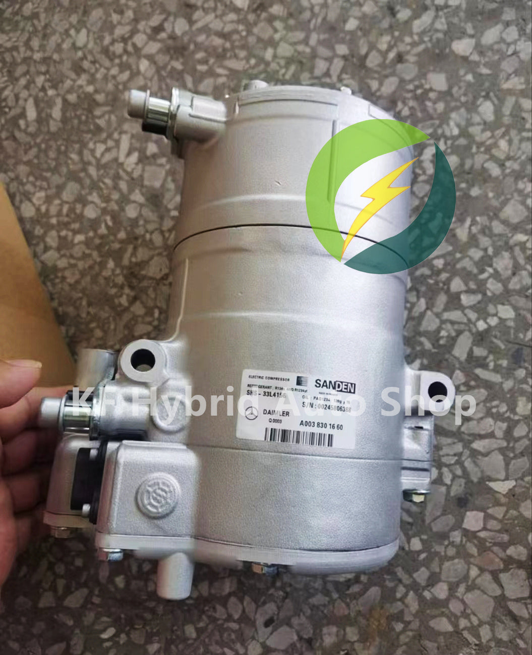 Mercedes-Benz E300-W212 BLUETECH /S400-W222 Hybrid AC Compressor Pump