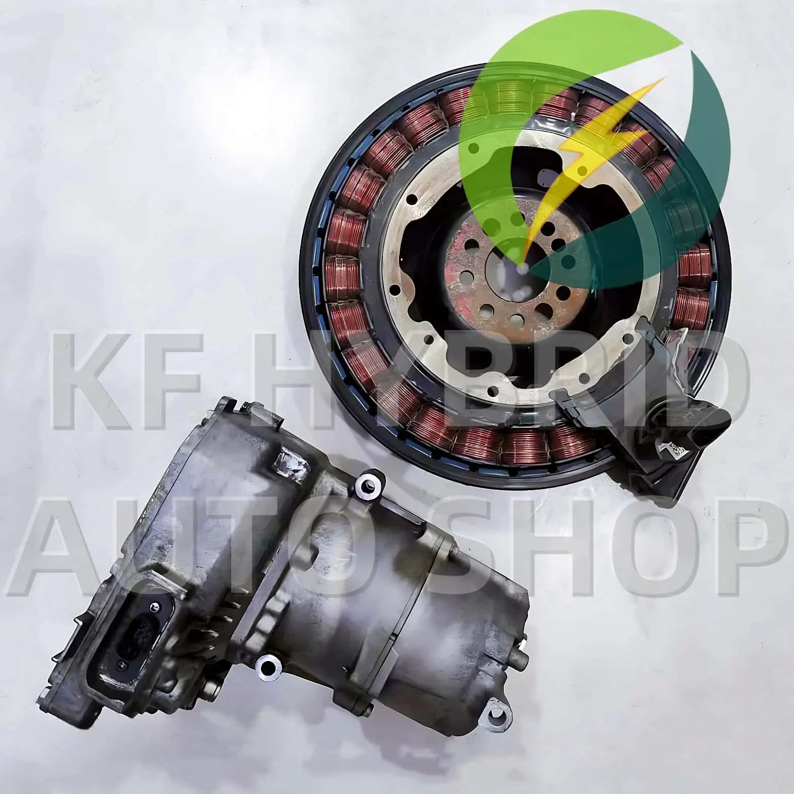 KF Hybrid Auto Shop Mercedes W221 generator motor AC cooling pump compressor