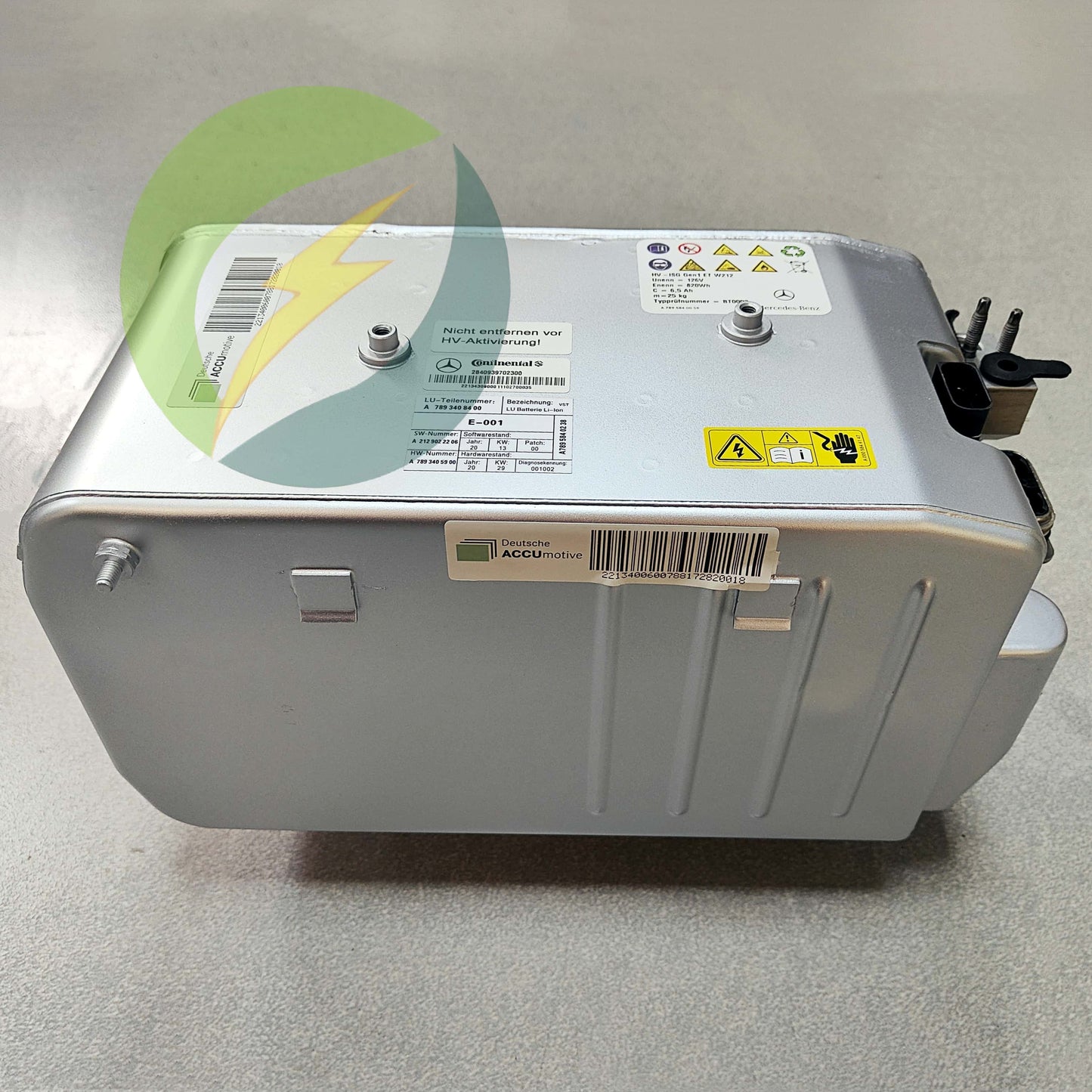 Mercedes-Benz E300 E400 W212 S212 Hybrid Battery Lithium