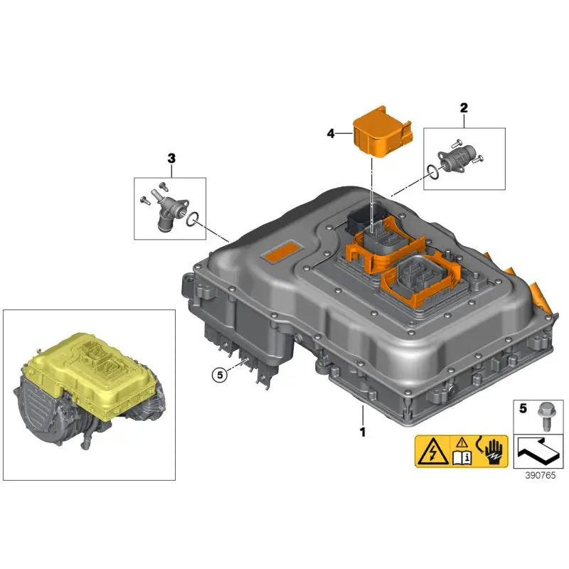 BMW HYBRID i3 i8 CONVERTER INVERTER