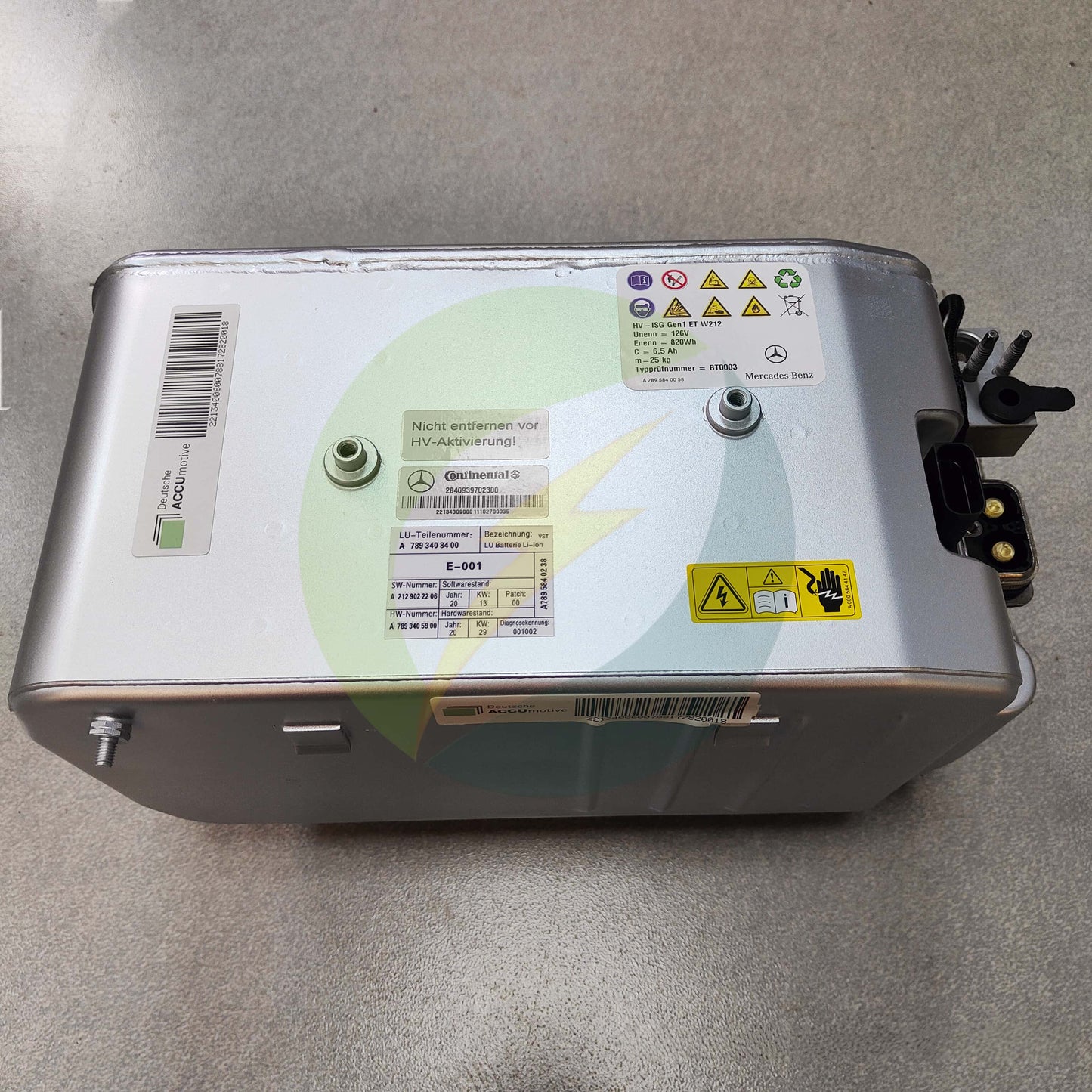 Mercedes-Benz E300 E400 W212  S212 Hybrid Battery Lithium